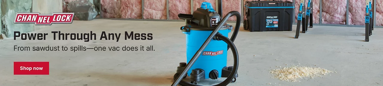 Power Through Any Mess. From sawdust to spills—one vac, does it all. Shop now