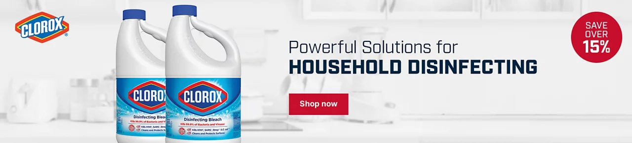 Powerful Solutions for Household Disinfecting. Shop Clorox