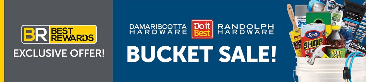 Bucket Sale Aug. 15-18th