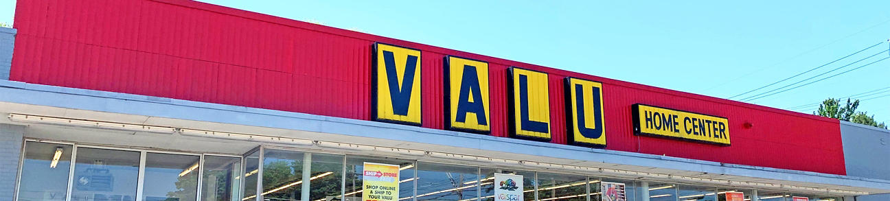 Valu storefront of East 38th St. Erie PA location