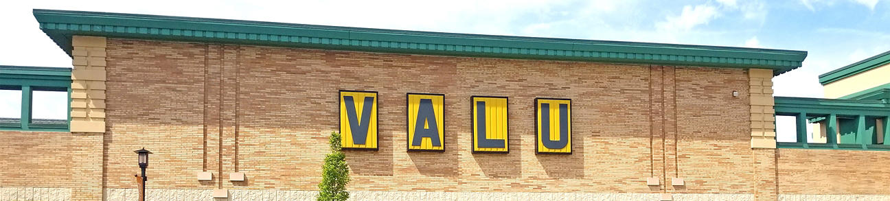 Valu storefront of East Aurora, NY location
