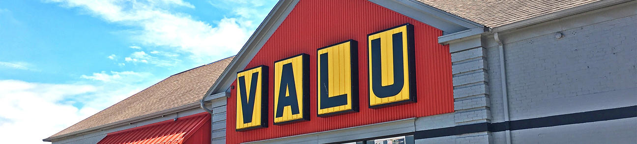 Valu storefront of Hamburg, NY location