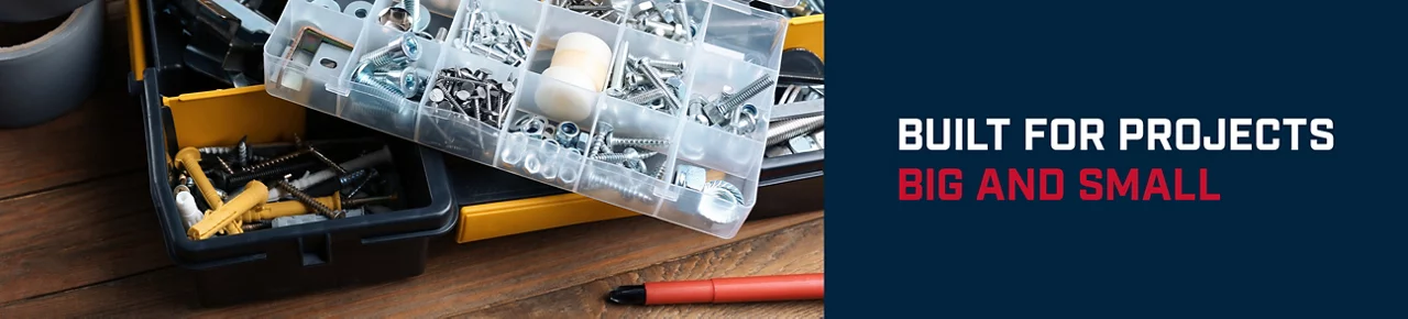 Built for projects big and small