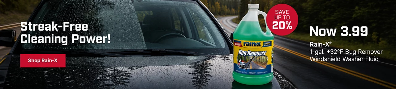 Streak-free Cleaning Power! Shop Rain-X