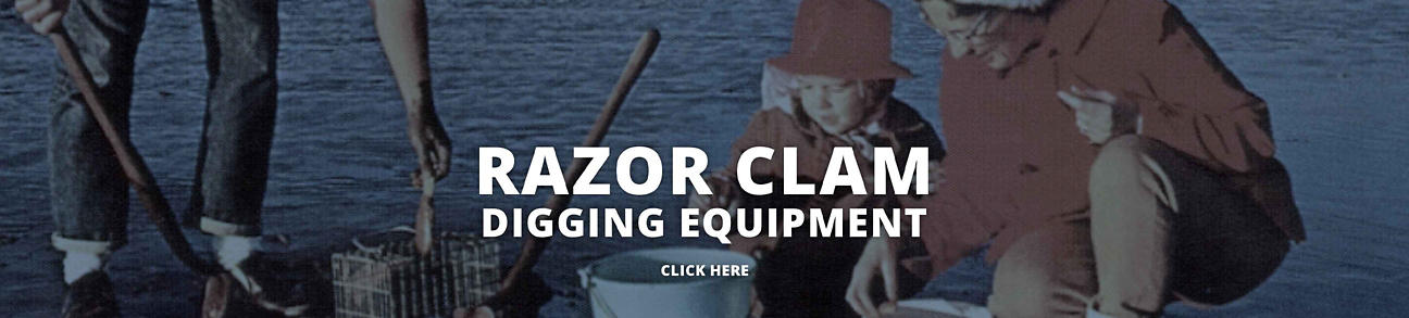 Razor Clam Digging Equipment