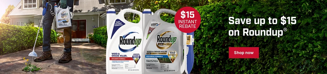 Save up to $15 on Roundup – Shop now