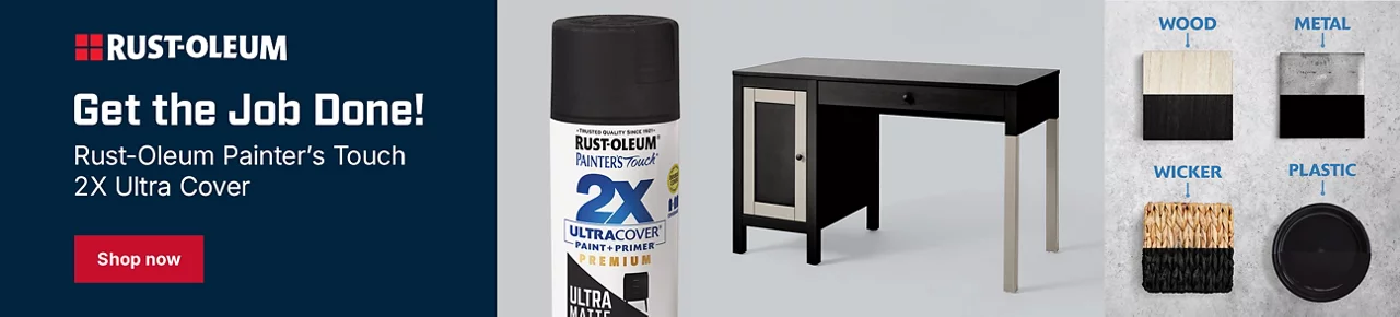 Get the Job Done! Rust-Oleum Painter's Touch 2X Ultra Cover Spray Paint
