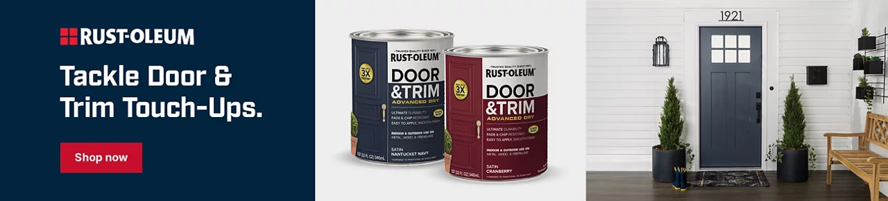Tackle Door & Trim Touch-Ups with Rust-Oleum