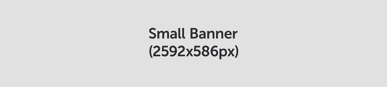Small Banner