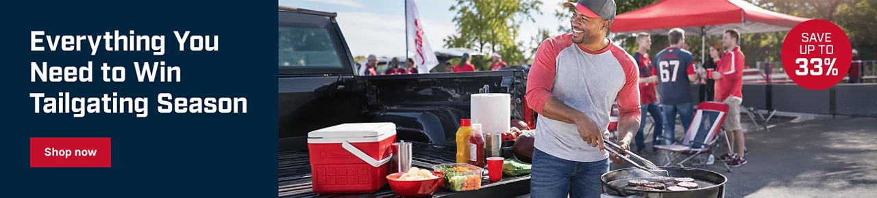 Save up to 33% and win tailgating season | Shop now