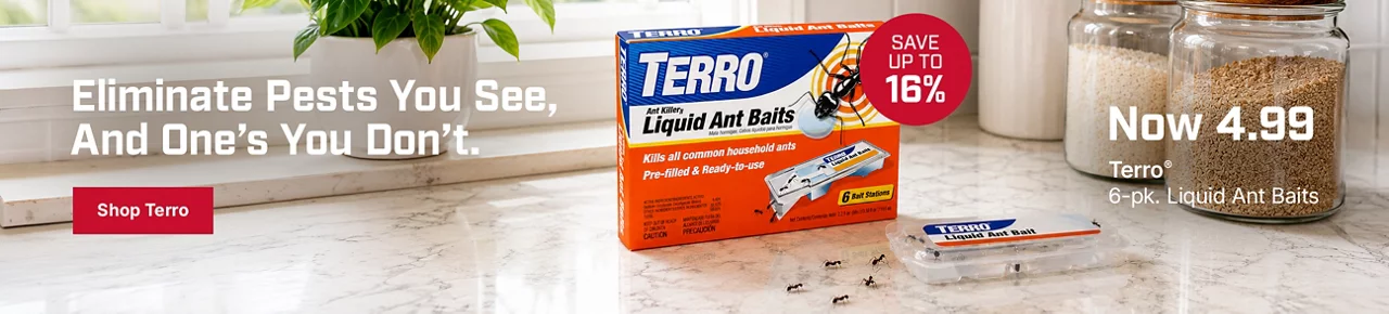 Eliminate pests you see, and ones you don't Shop Terro