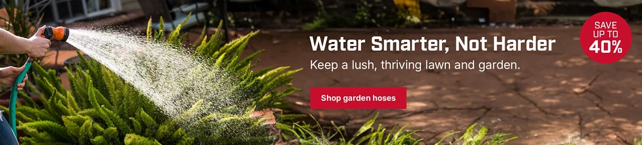 Water Smarter, Not Harder — Save up to 40% on garden hoses