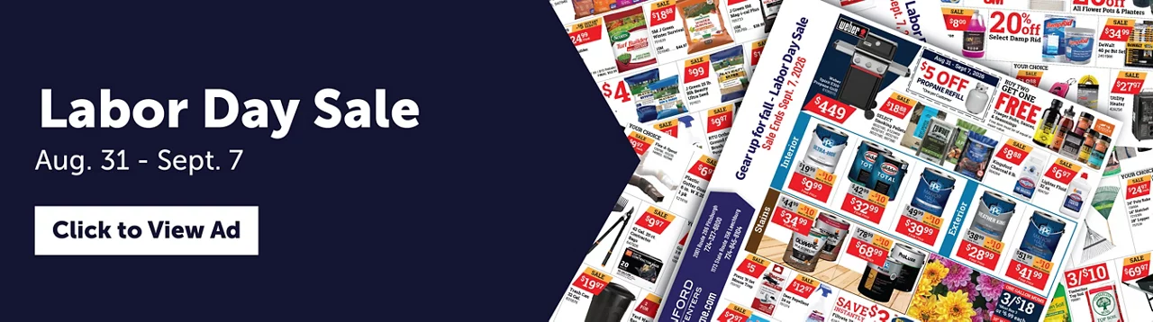 Labor Day Sales Flyer