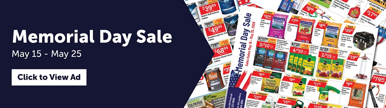 Memorial Day Sale Flyer