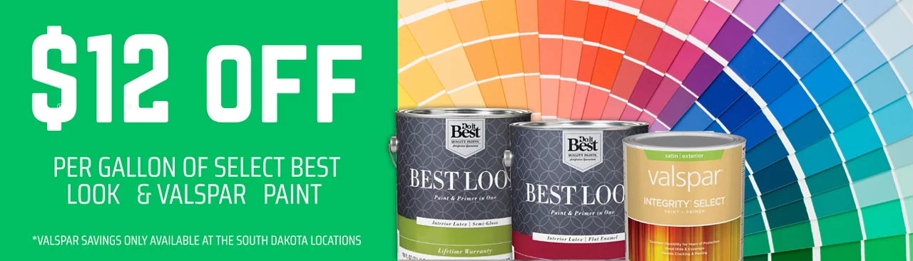 Buy one get one on select paint all July