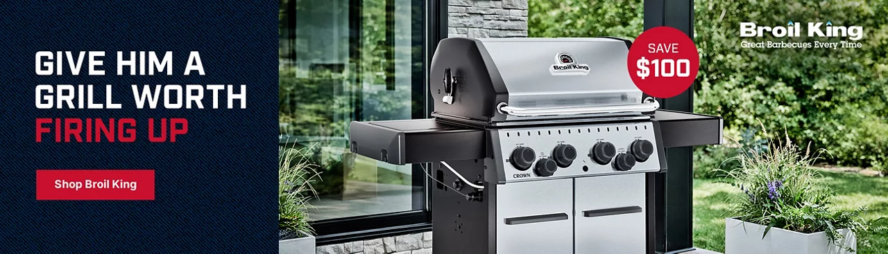 Give Him a Grill Worth Firing Up — Save up to $100 on Broil King