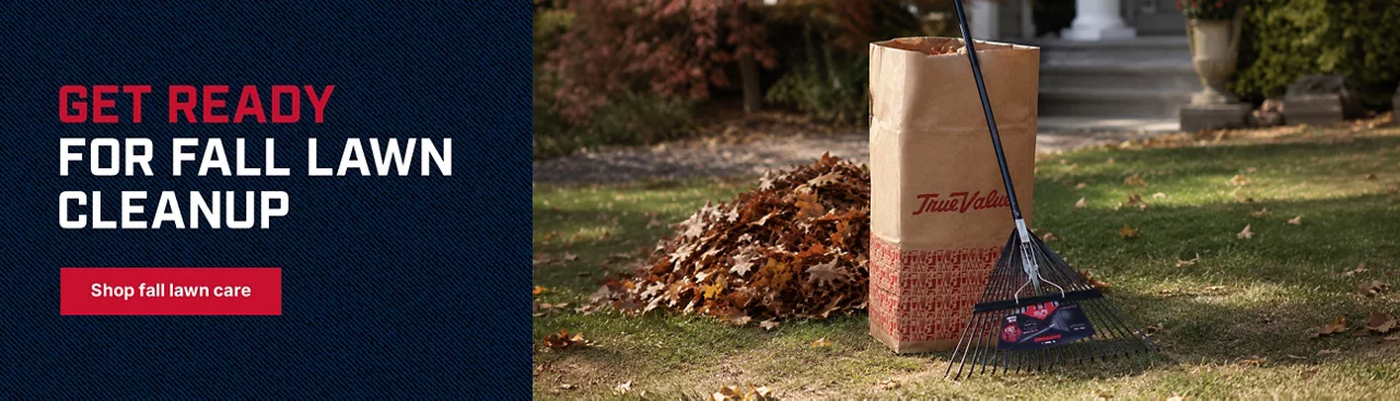 Get Ready for Fall Cleanup | Shop fall lawn care