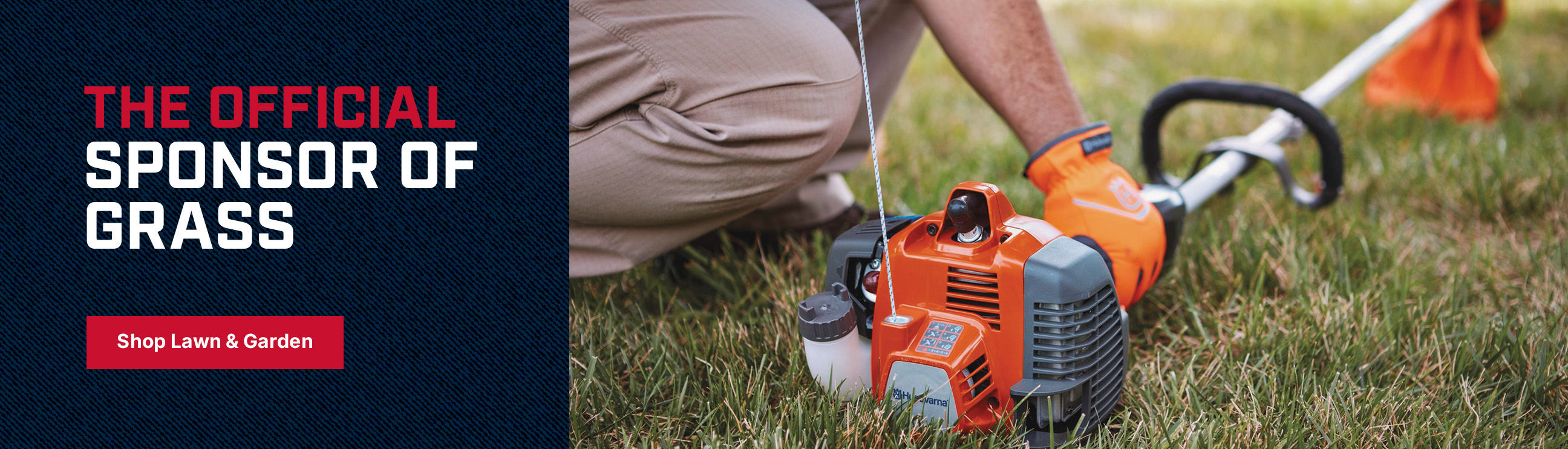 The Official Sponsor of Grass — Shop Lawn & Garden