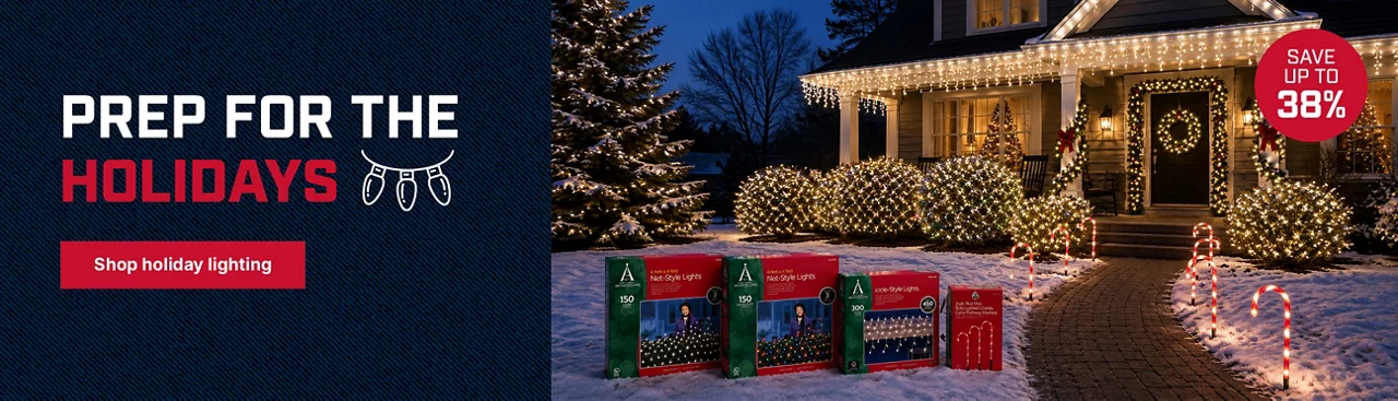 Prep for the Holidays Shop Holiday lighting