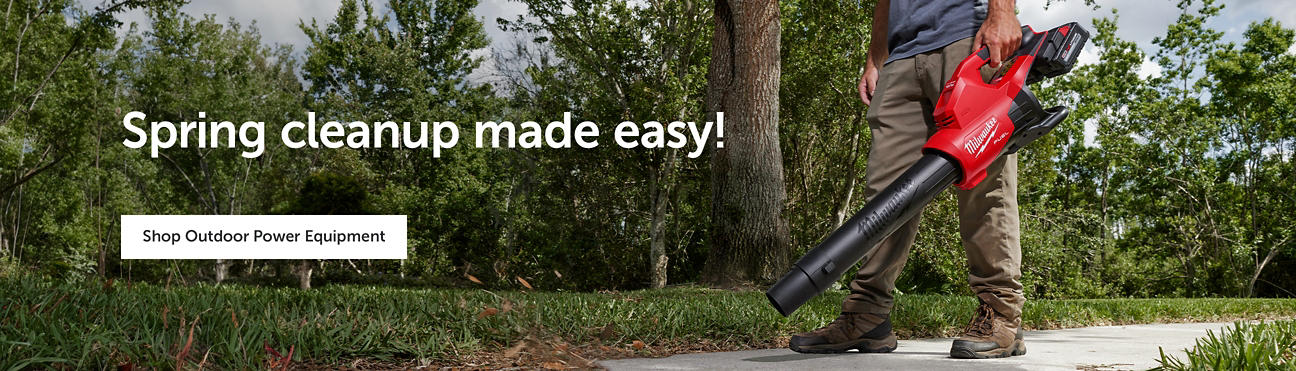 Spring cleanup made easy! Shop Outdoor Power Equipment