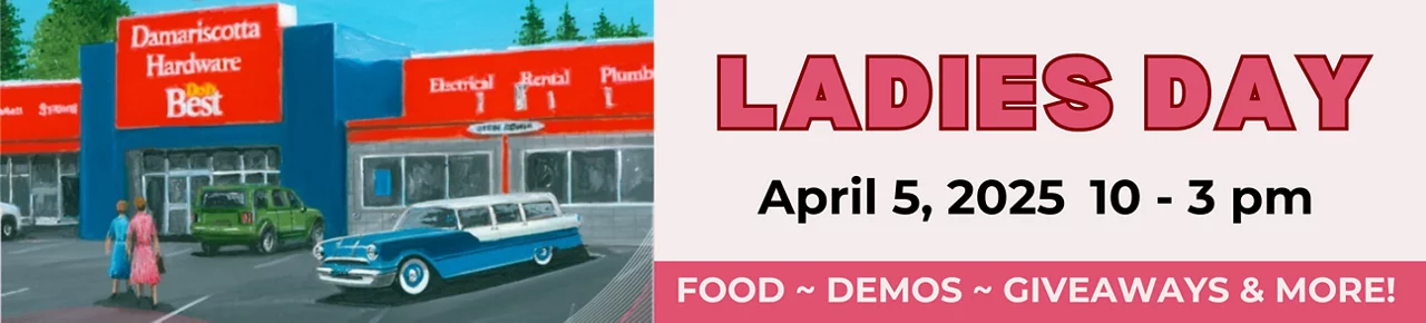Ladies Day banner