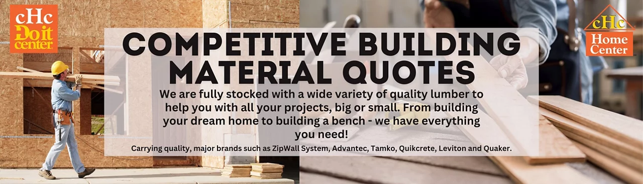 Competitive Building Materials Quotes