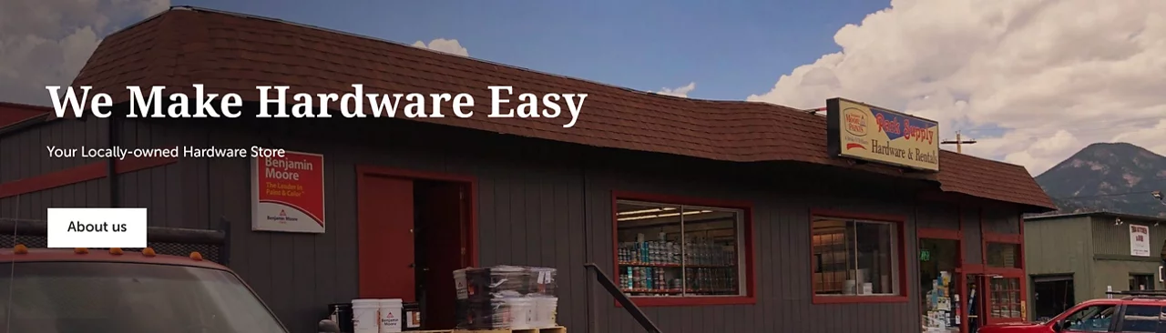 We Make Hardware Easy. Your Locally-Owned Hardware Store