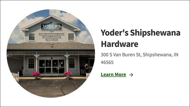 Yoder's Shipshewana Hardware