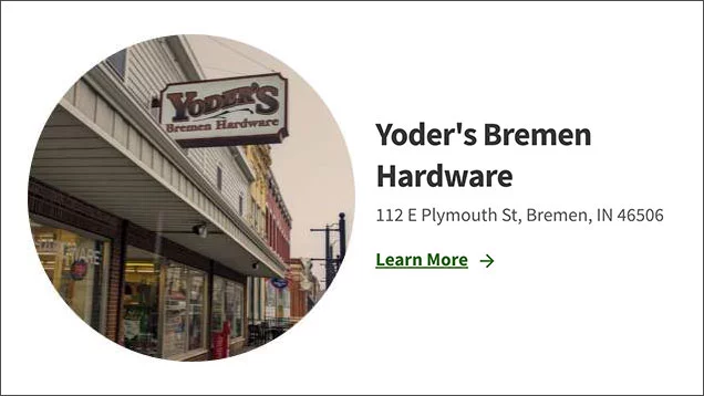 Yoder's Bremen Hardware