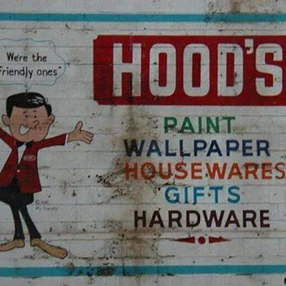 Hood's Do It Best  Sign (West Side), ~circa 1960's