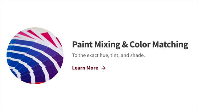  Paint Mixing & Color Matching