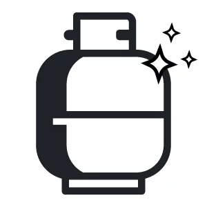 New Propane tank icon