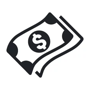 Dollar bill icon