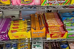 Candy & Soda Selection