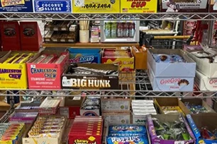 Candy & Soda Selection