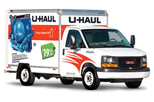 10 Ft. U-Haul moving box truck