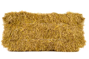 square hay bale