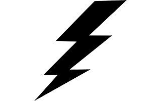 Lightning bolt icon