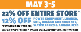 Dazey Dayz Sale May 3–5 