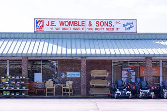 JE Womble & Sons storefront