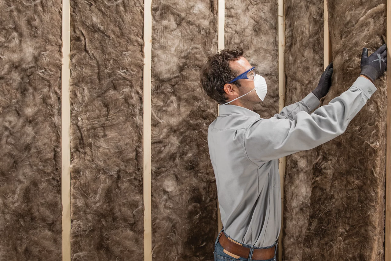 Taking down insulation