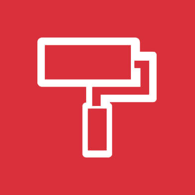 Paint roller icon