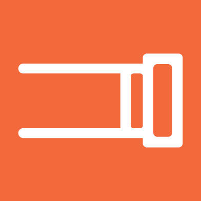 Pipe Cutting & Threading Services Icon of the end of a Pipe