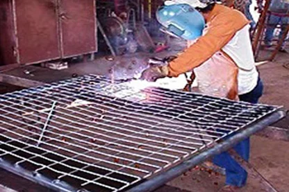 Custom Gates Made In-House in 6,000 Sq. Ft. Weld Shop