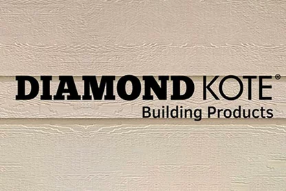 Diamond Coat siding at Carlson 