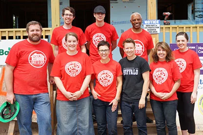 Group photo of Valu volunteers