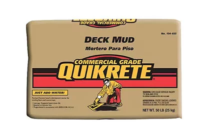 QUIKRETE DECK MUD