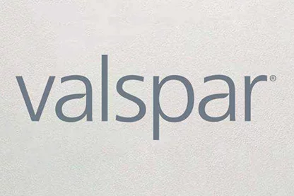 Shop Valspar at Buck's Hardware. Valspar logo with paint roller.