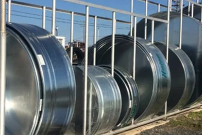 Galvanized and Concrete Water Troughs