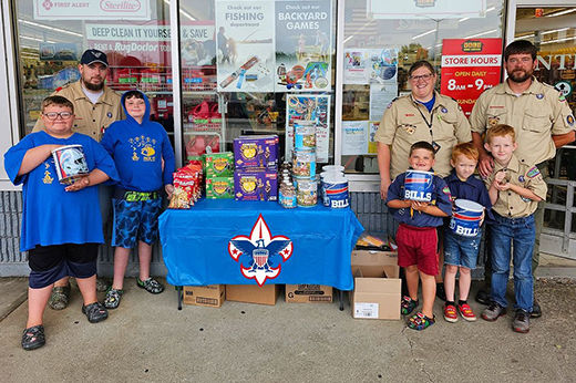 Valu Home Centers Hosts Boy Scout Pack to Help Raise $1,490